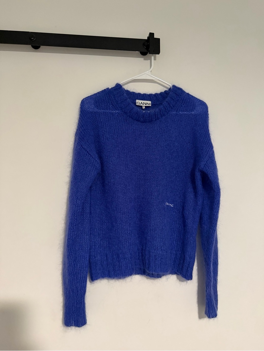 Ganni Blue Sweater
